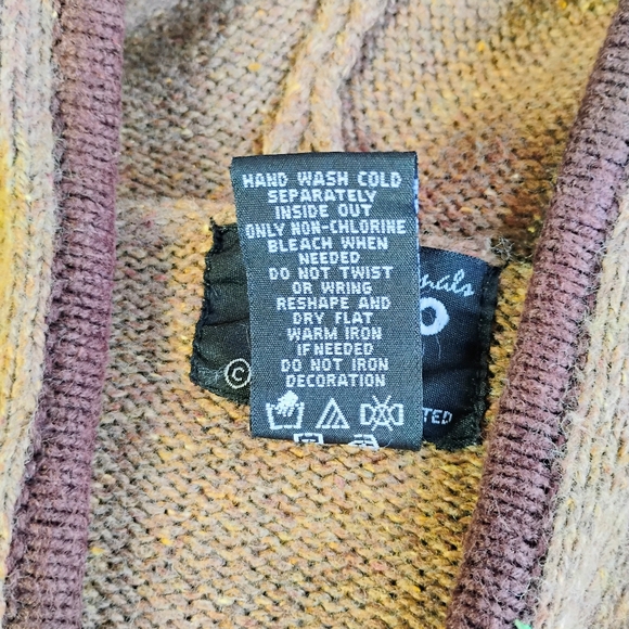 Vintage Designers Studio Originals Snowman Sweater Womens XL Ugly Christmas Hood - Picture 7 of 14